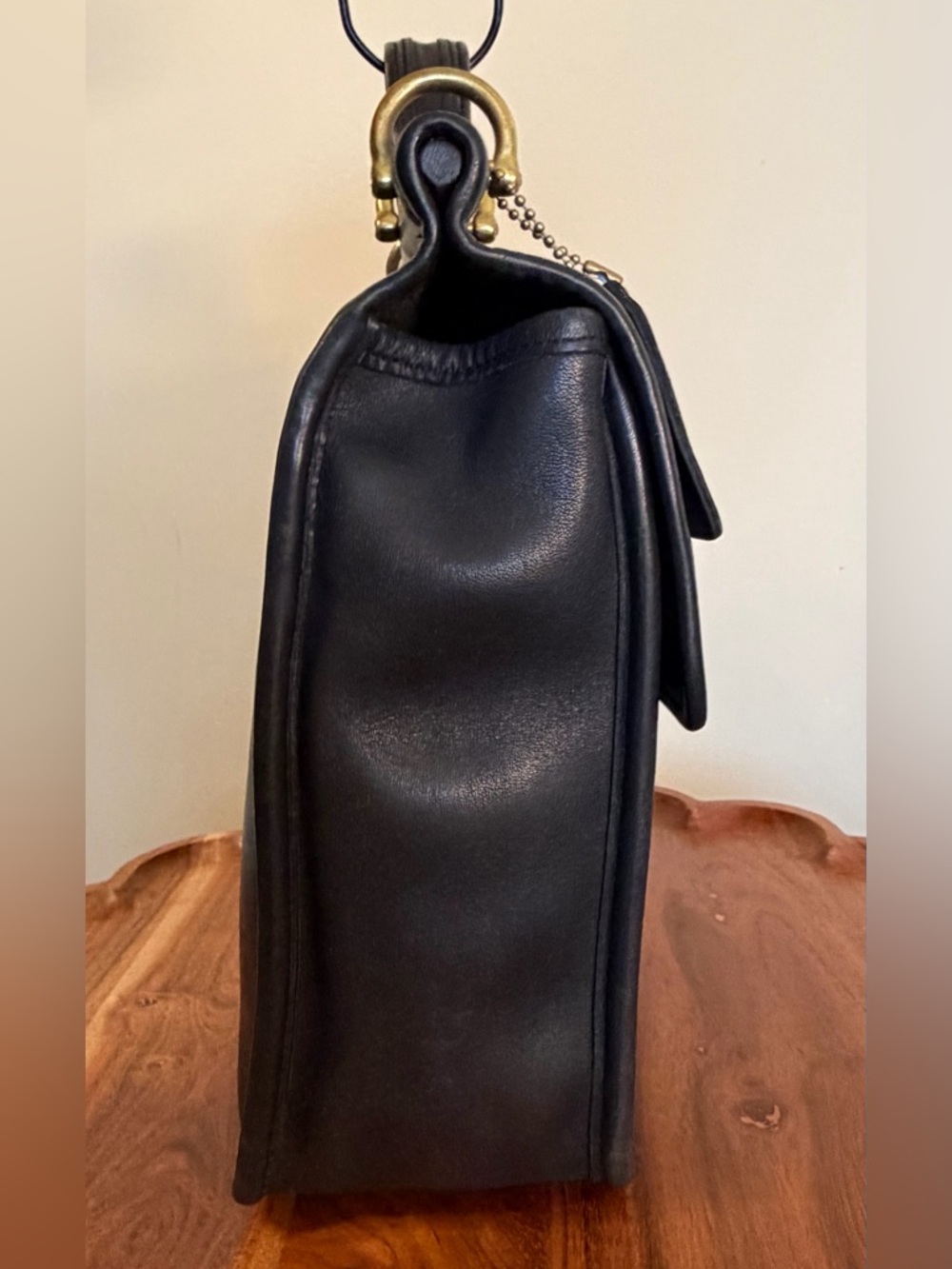 Vintage COACH Willis Top Handle Black Crossbody Costa Rica 9927 EUC - Picture 12 of 17